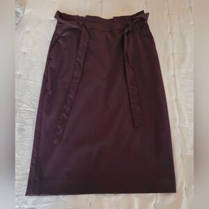 Banana Republic Deep Purple Pencil Skirt
